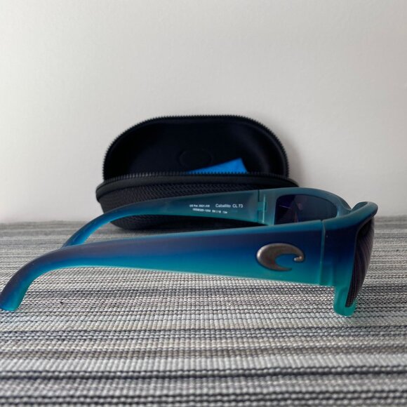 Costa Del Mar Matte Carribean Fade 6S9025 CABALLITO Sunglasses 😎 - Picture 6 of 12